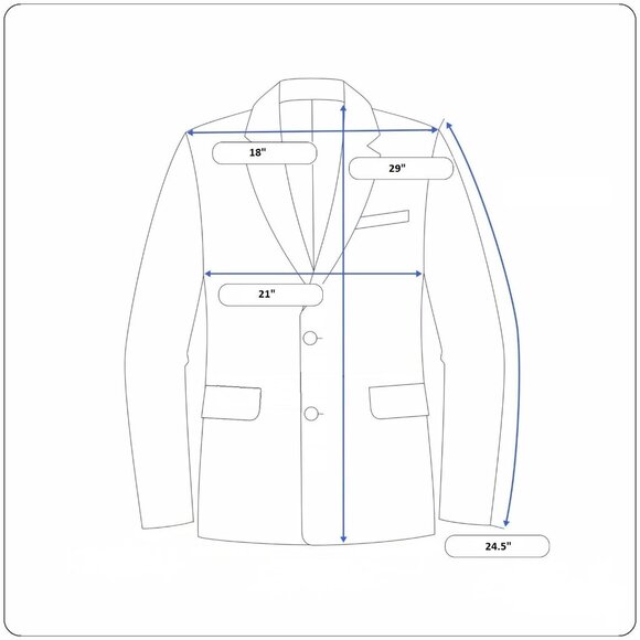 Hugo Boss 2-Piece Suit 40L (40R) Blue/Grey - Picture 12 of 13